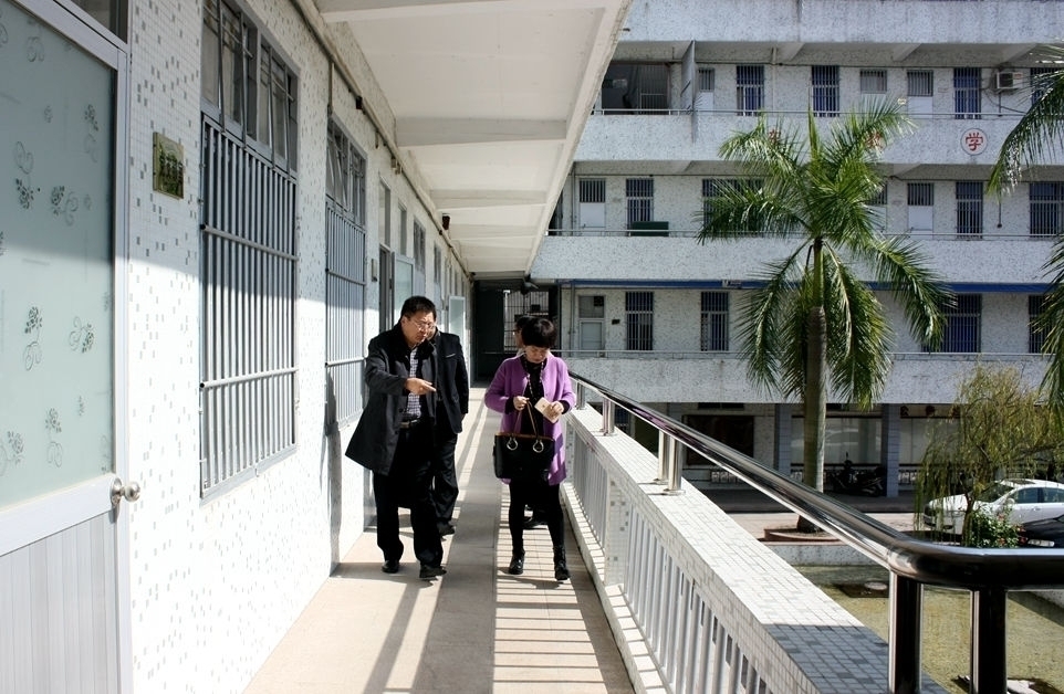 省开大孙平副校长一行到我校调研指导工作