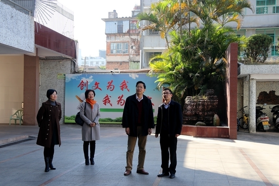 省开大领导来揭调研